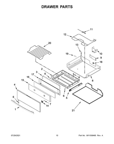 Drawer parts