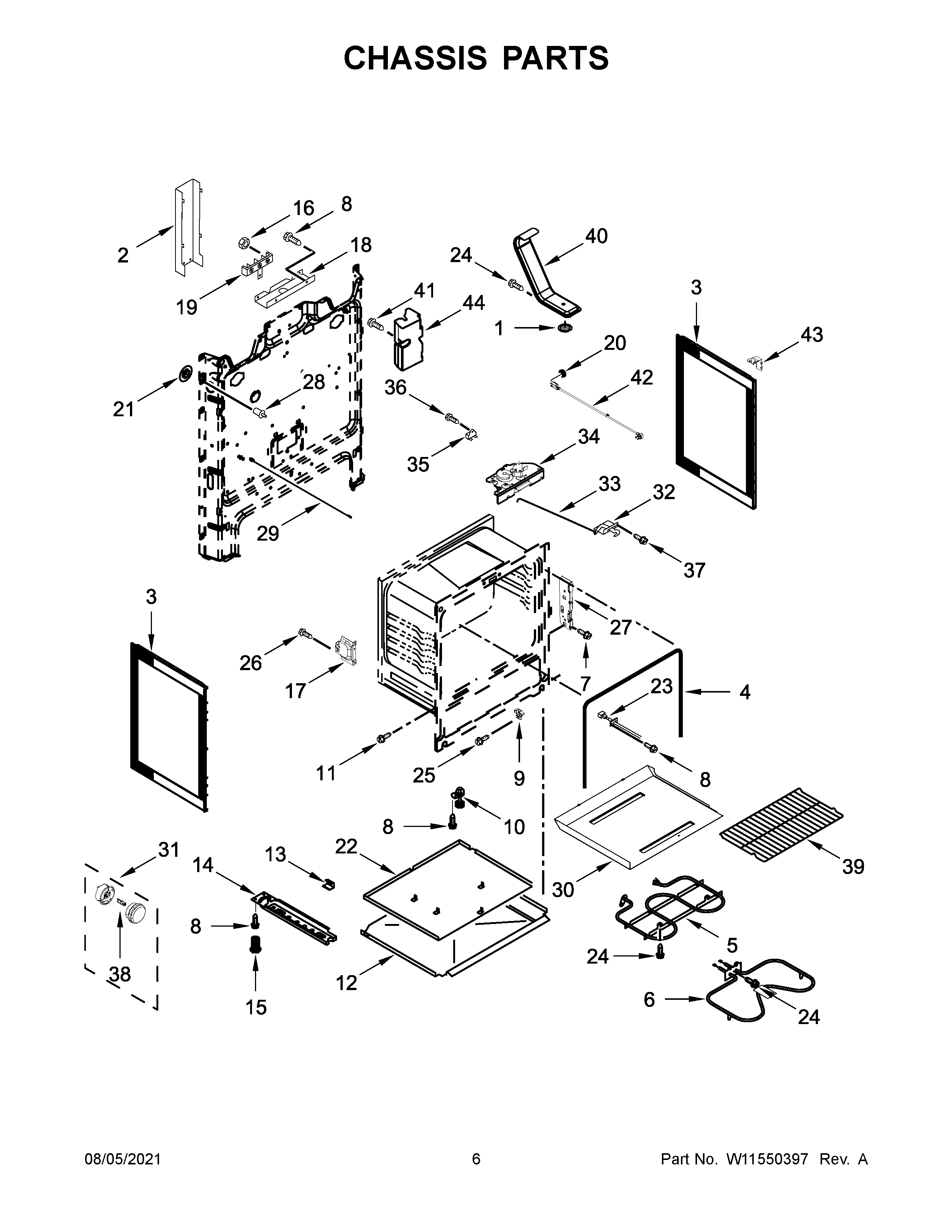 Chassis parts
