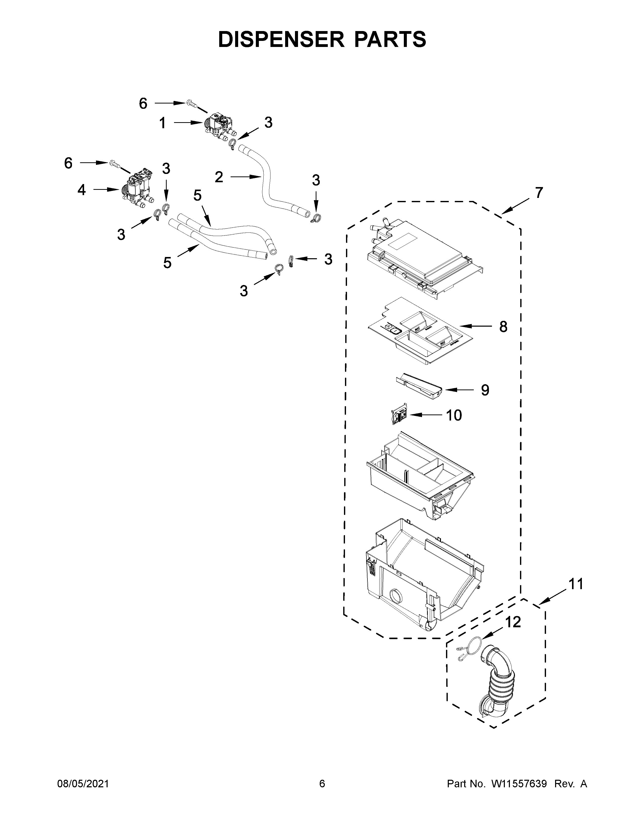 Dispenser parts