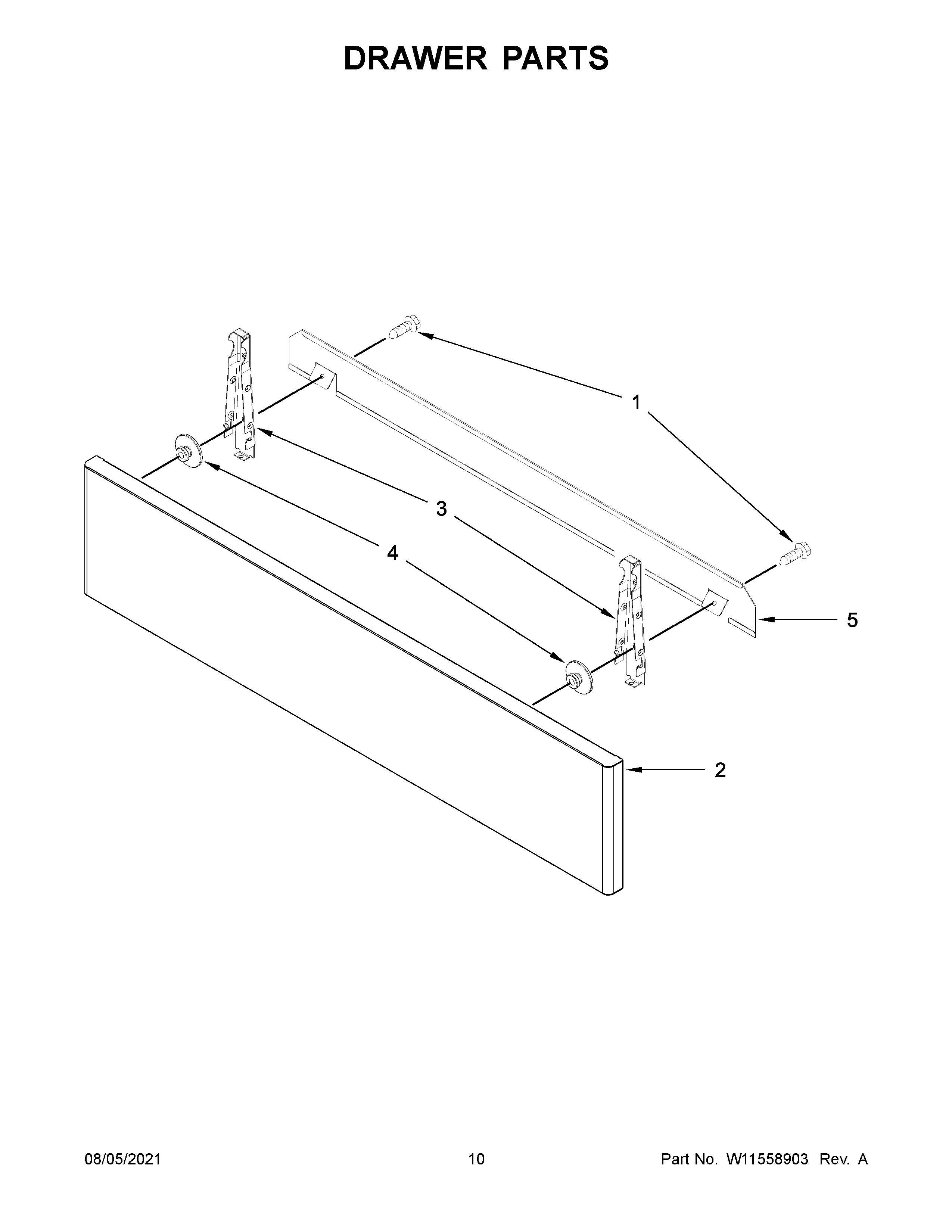 DRAWER PARTS