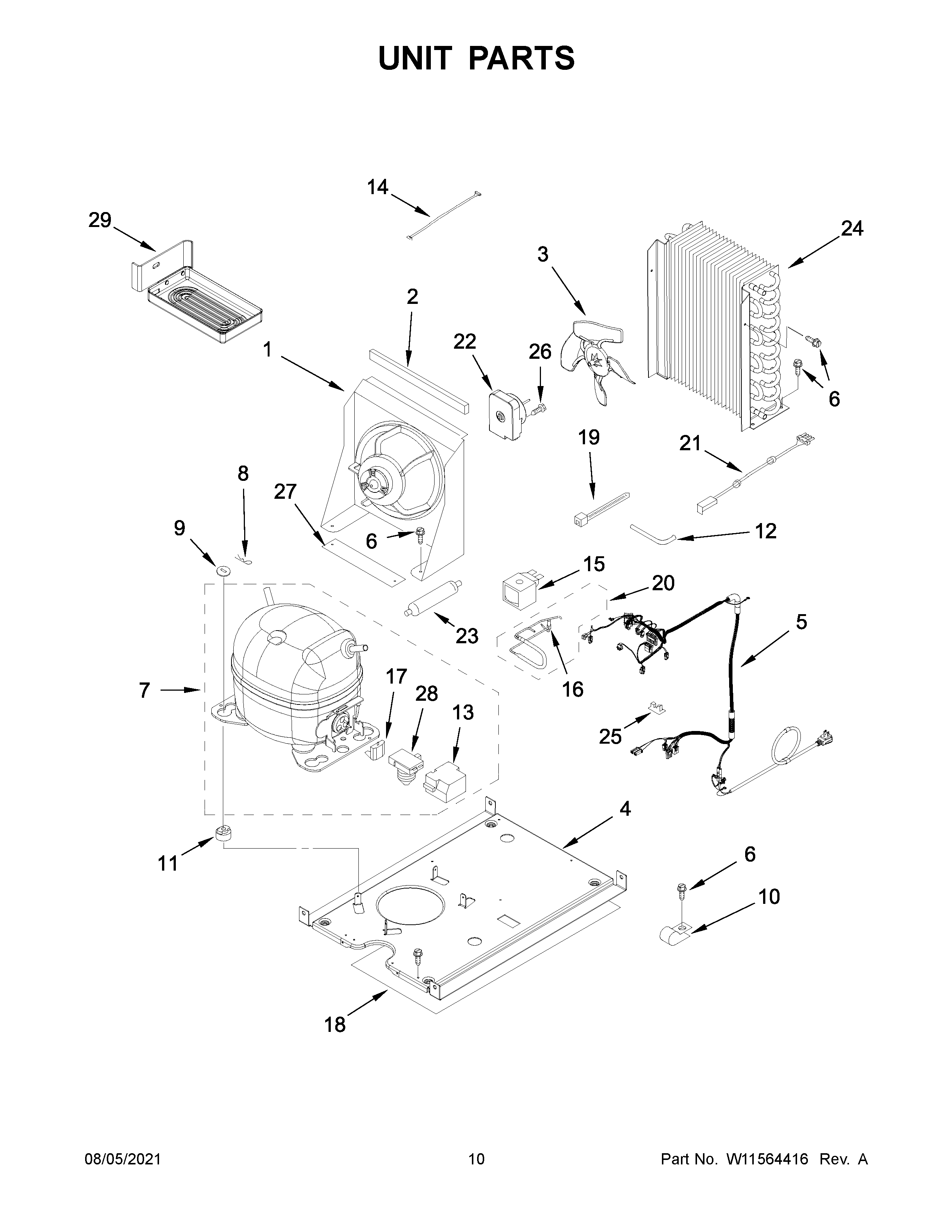 Unit parts