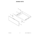 Whirlpool WFC150M0JS1 drawer parts diagram