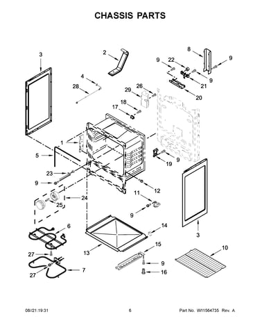 Chassis parts