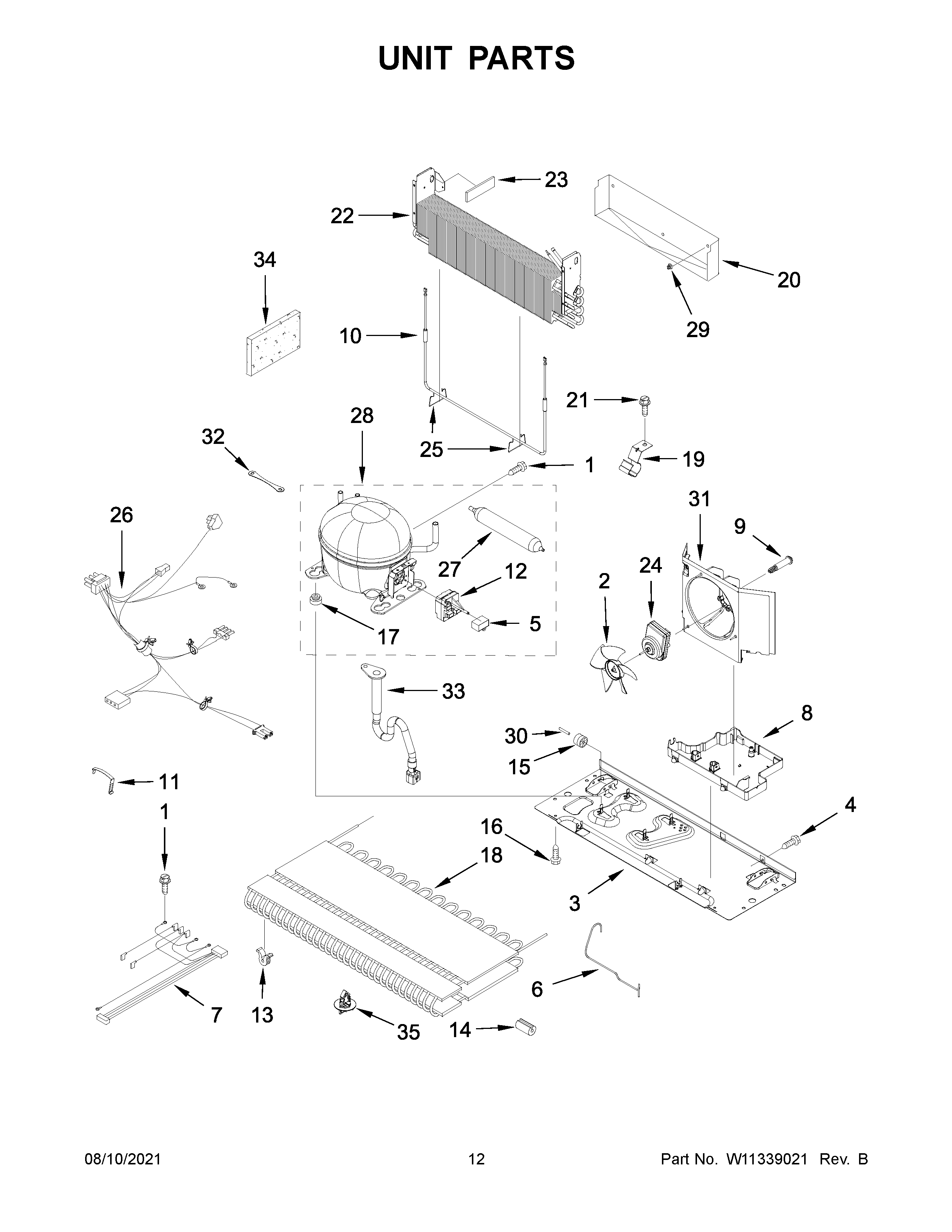 Unit parts