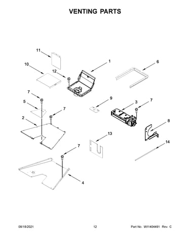 Venting parts