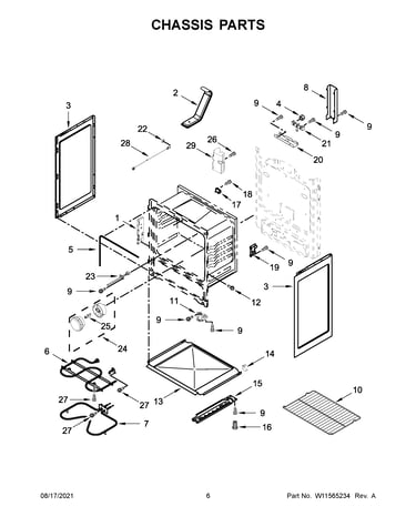 Chassis parts