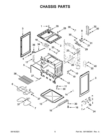 Chassis parts