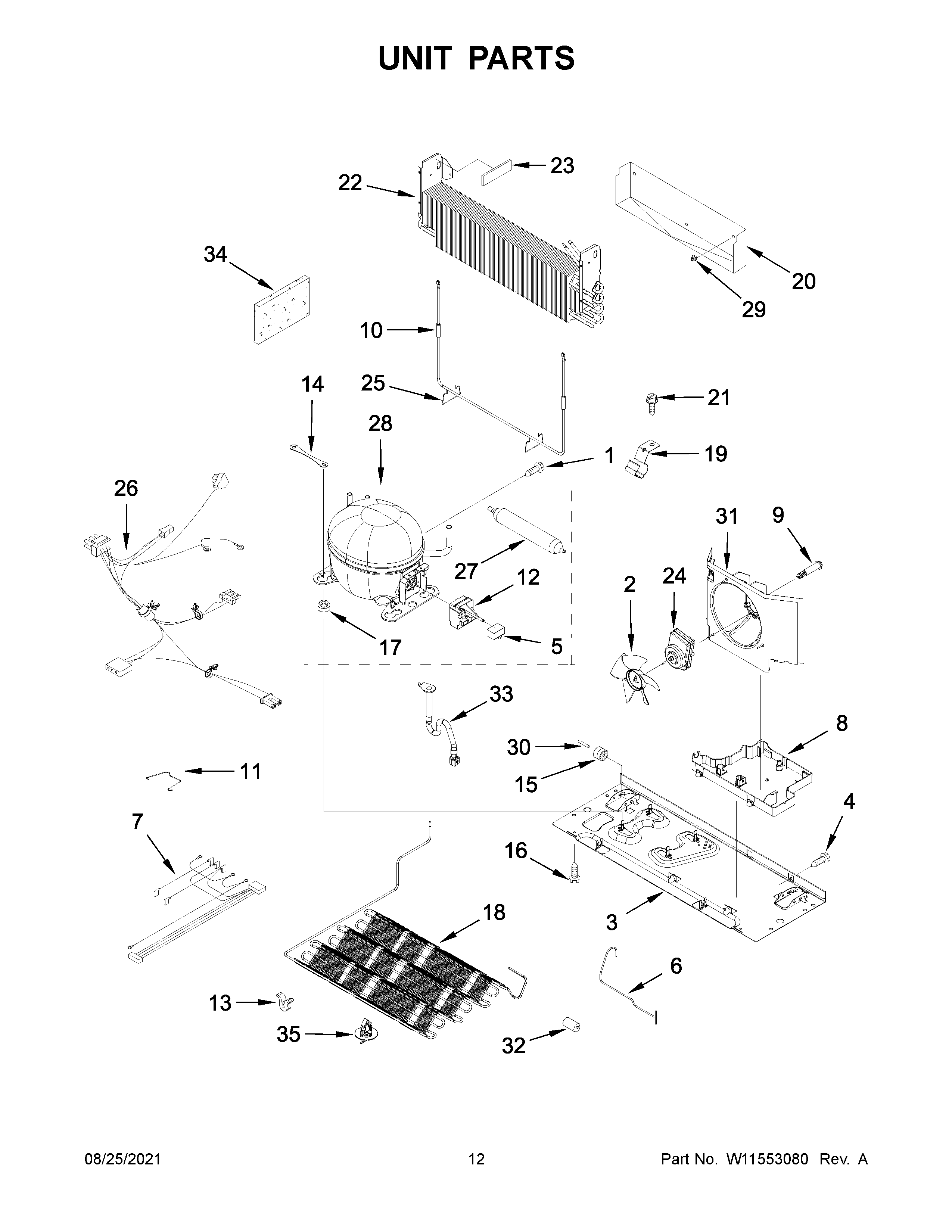 Unit parts