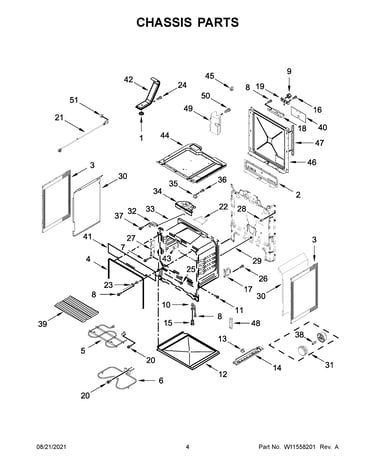 Chassis parts