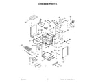 Whirlpool WFE550S0LB0 chassis parts diagram