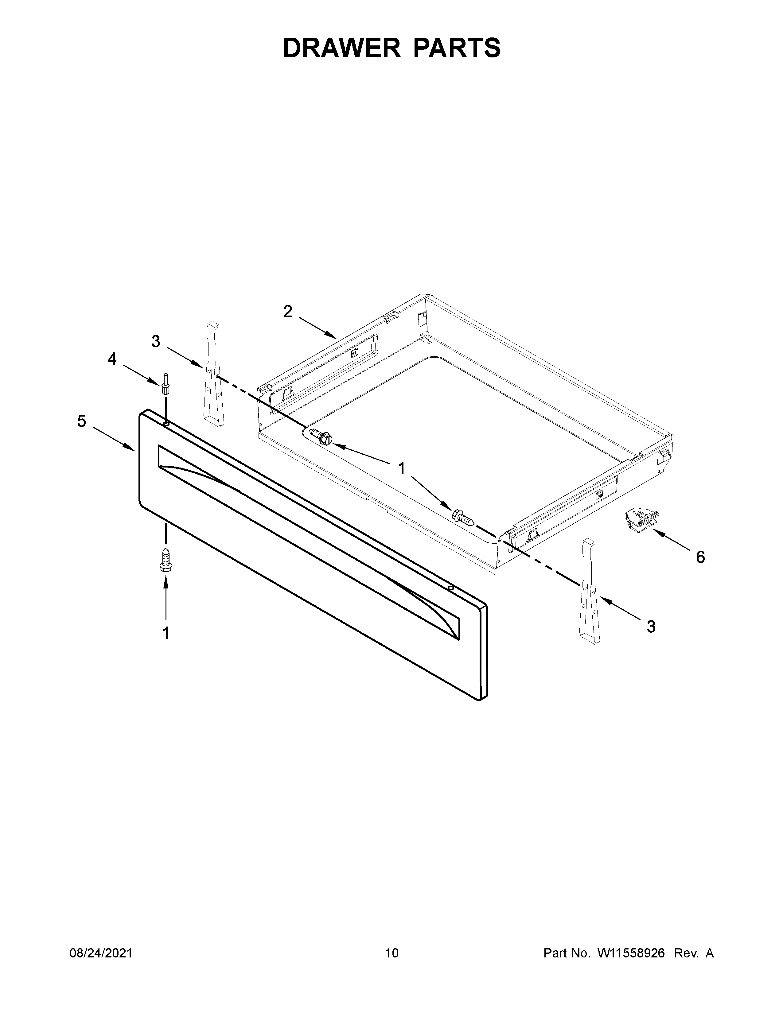 Drawer parts