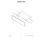 Whirlpool WFE550S0LZ0 drawer parts diagram