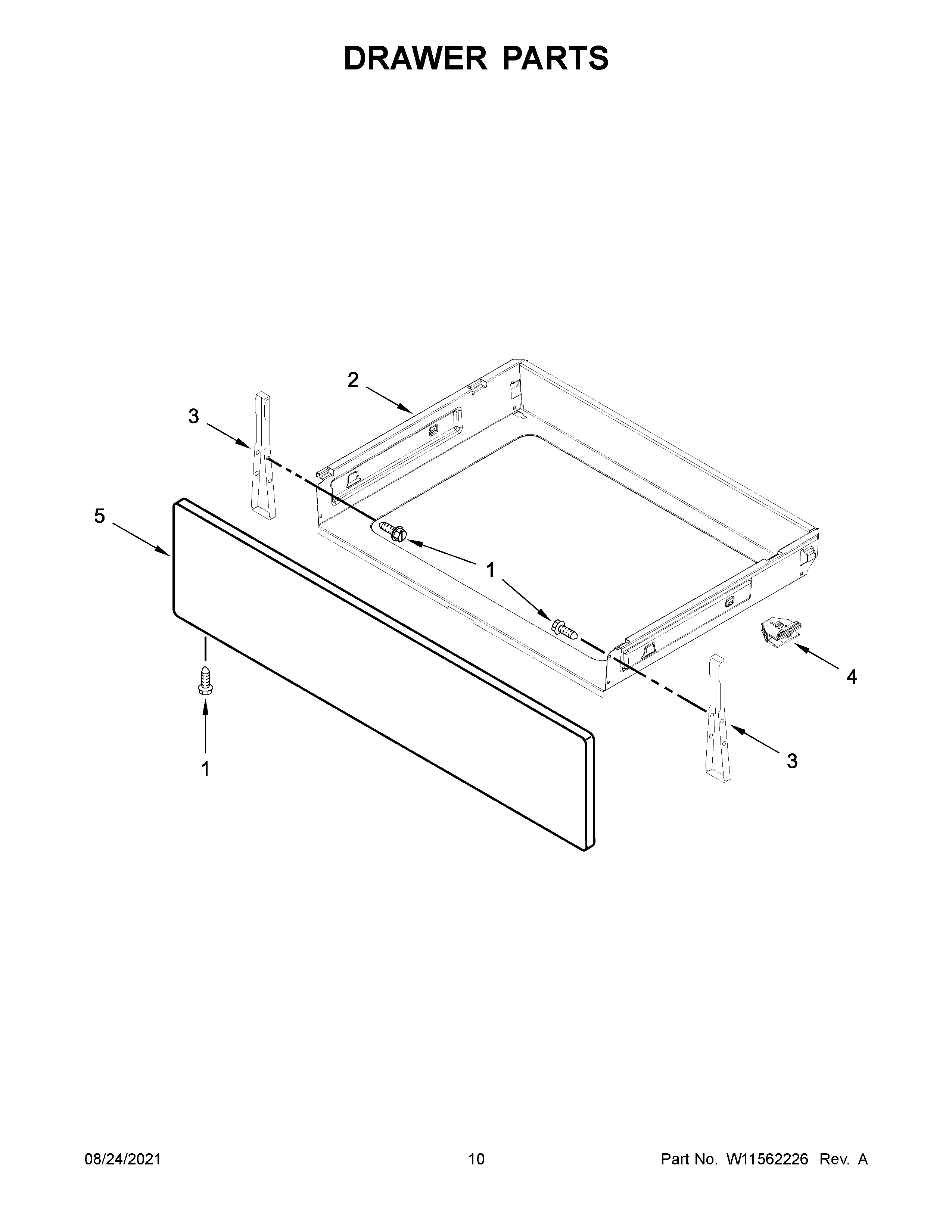 DRAWER PARTS