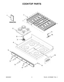 Cooktop parts