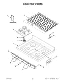 Cooktop parts