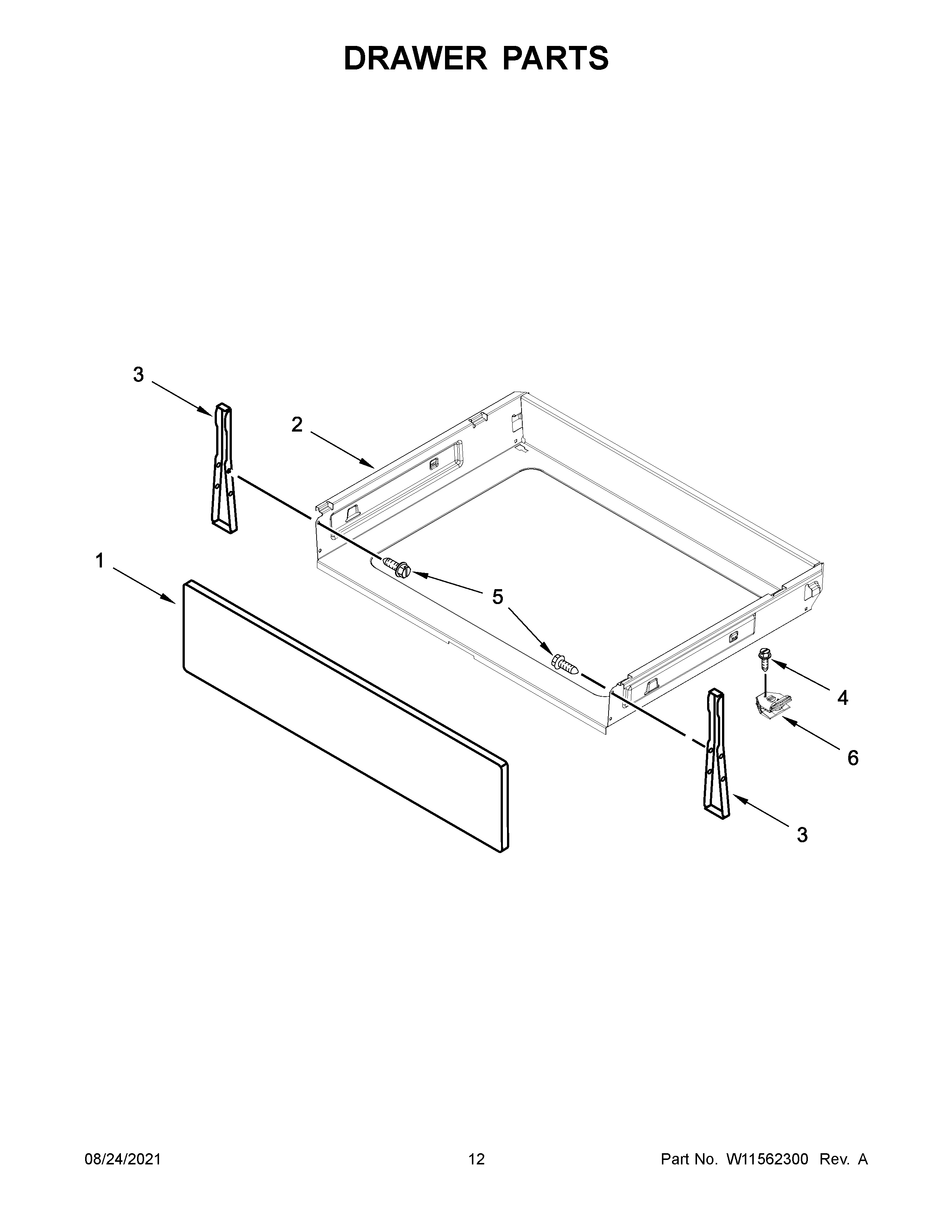 DRAWER PARTS