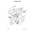 Whirlpool WFE535S0LS0 chassis parts diagram