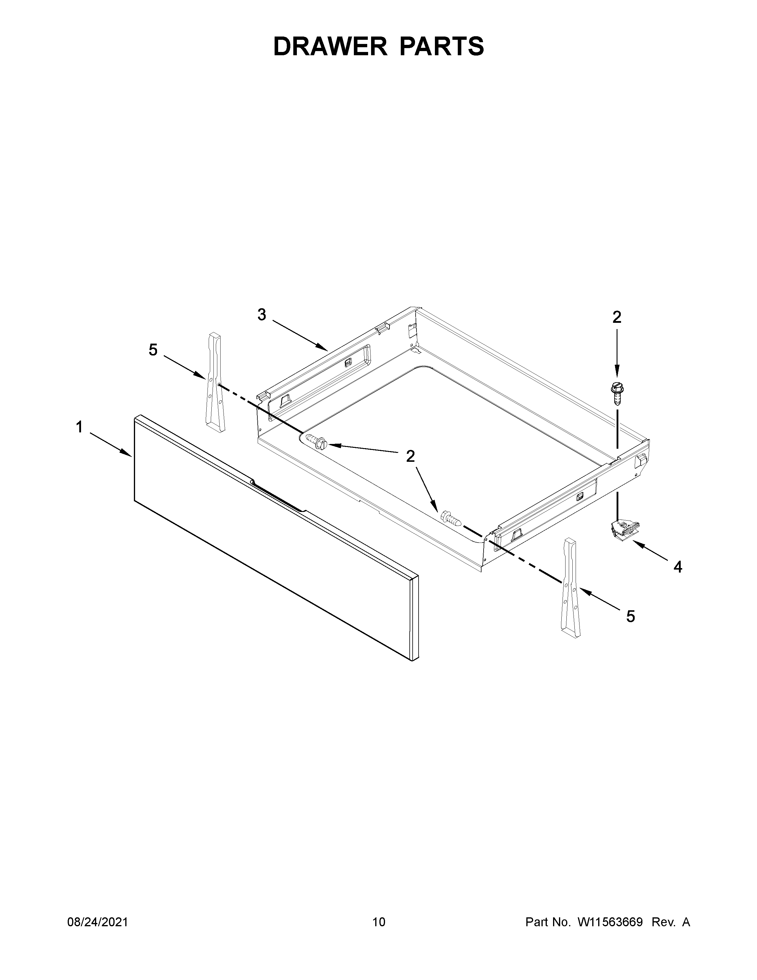 Drawer parts