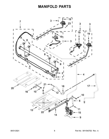 Manifold parts