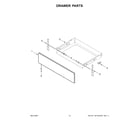 Whirlpool WFG515S0JS2 drawer parts diagram