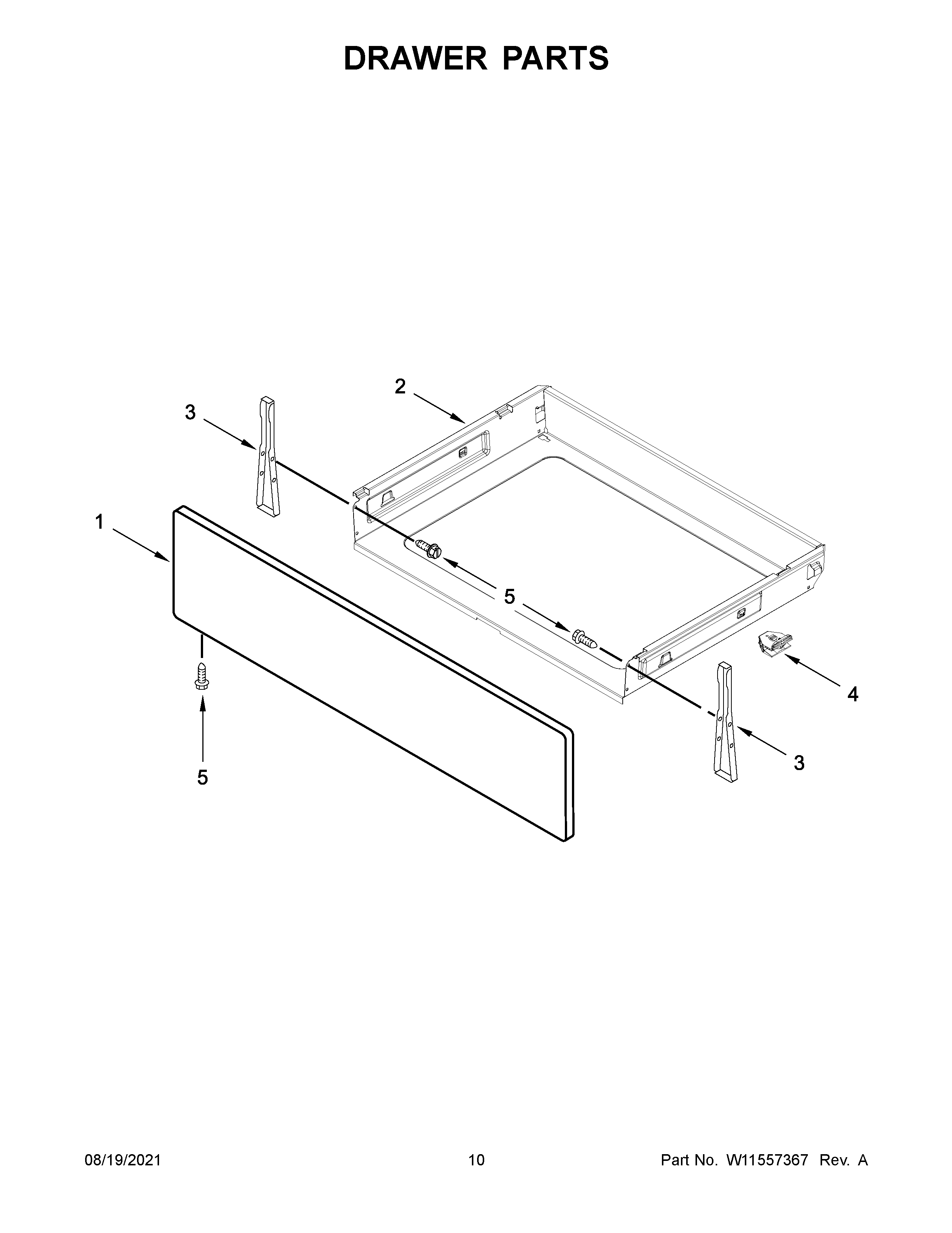 Drawer parts
