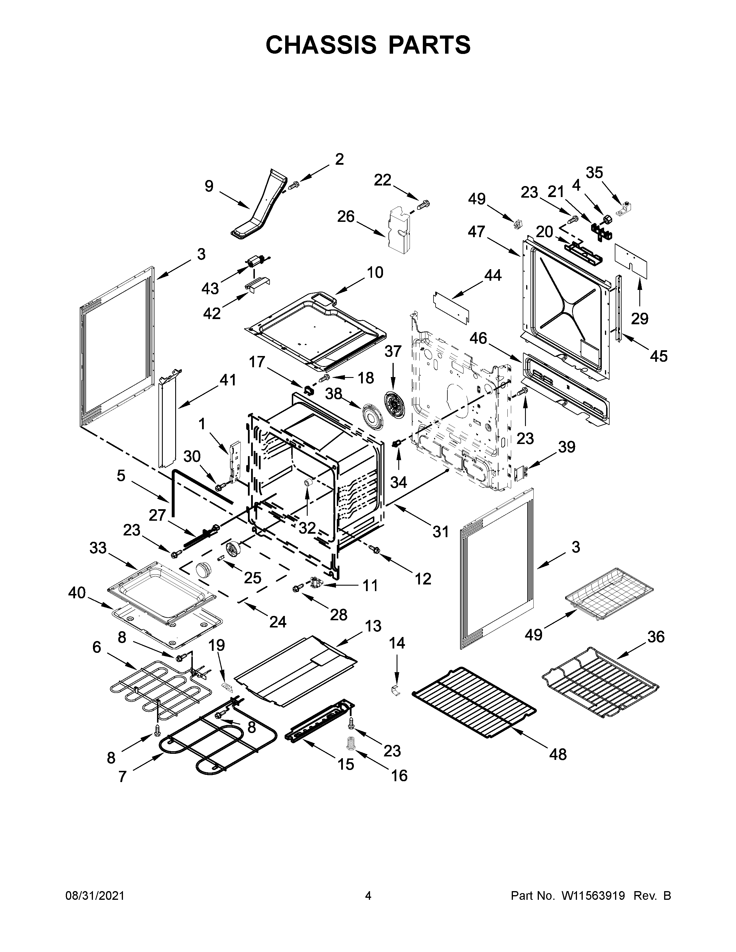 Chassis parts