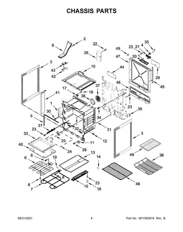 Chassis parts