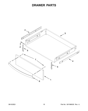 Drawer parts