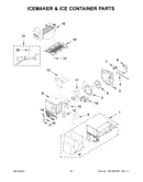 Icemaker & ice container parts
