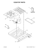 Cooktop parts