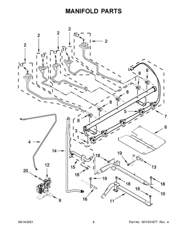 Manifold parts