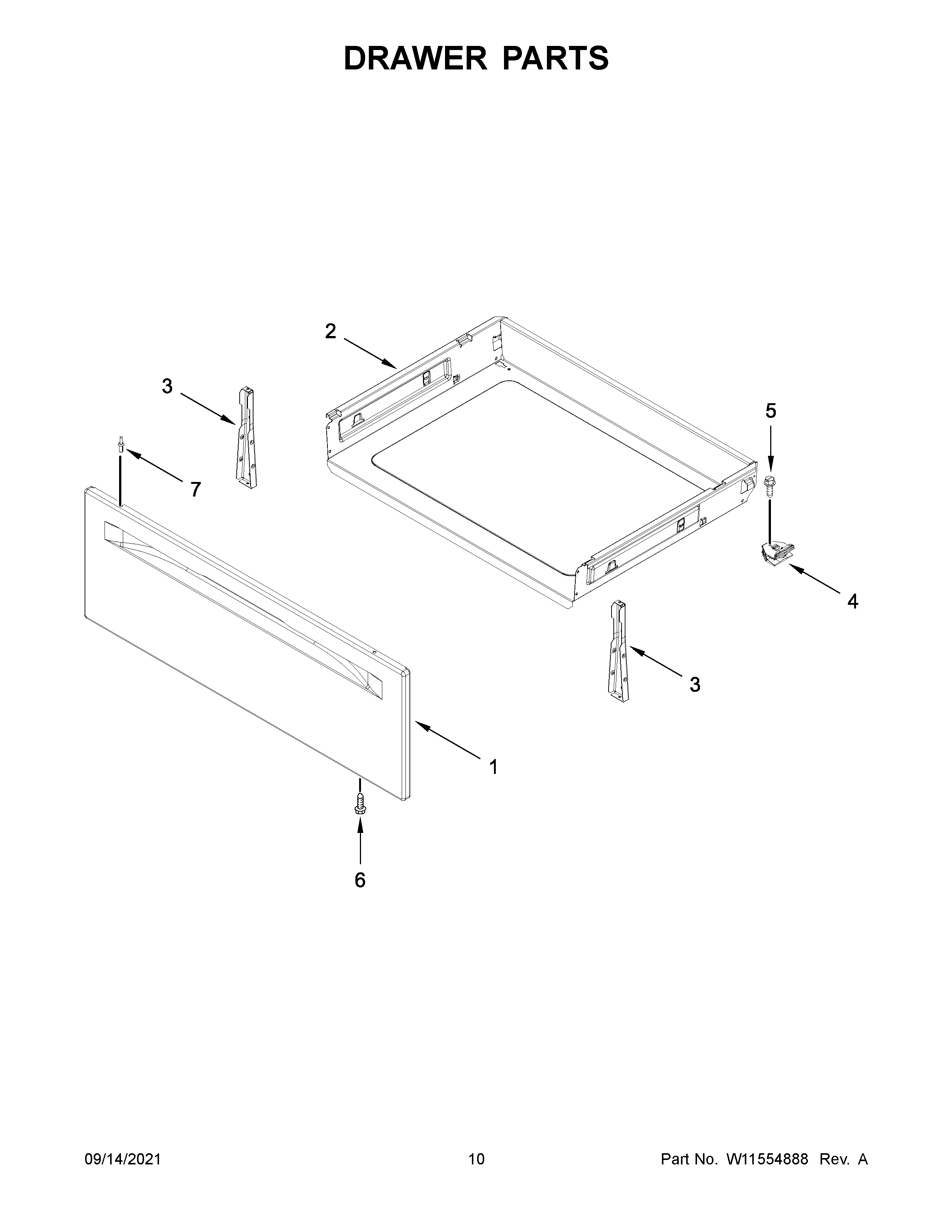 Drawer parts