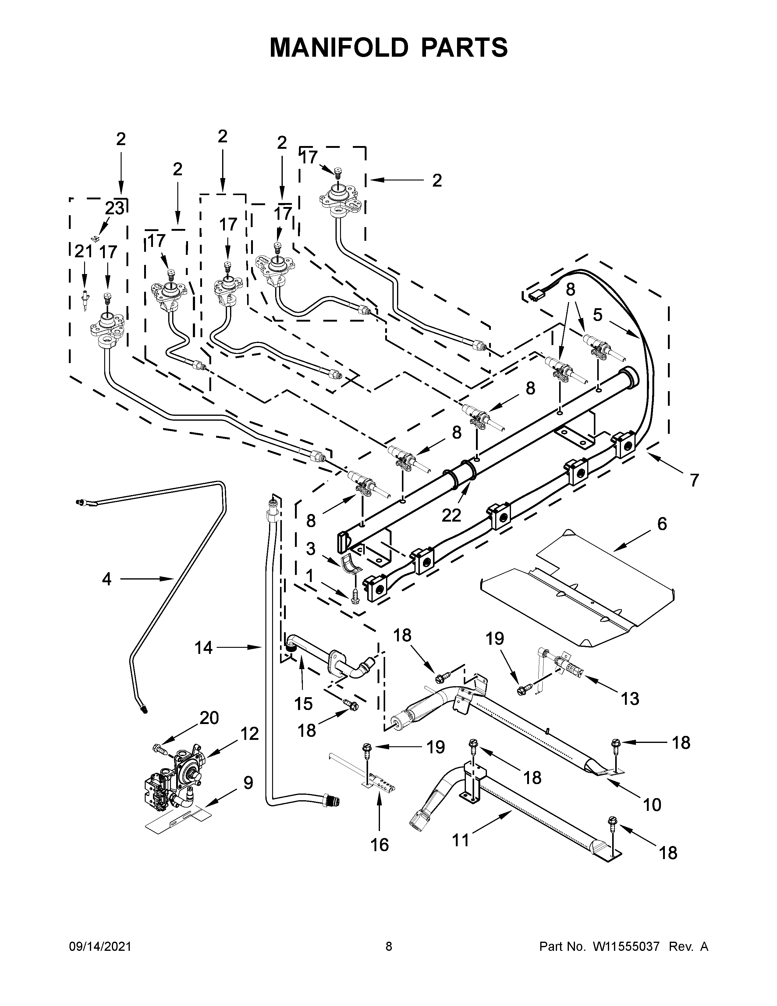 MANIFOLD PARTS