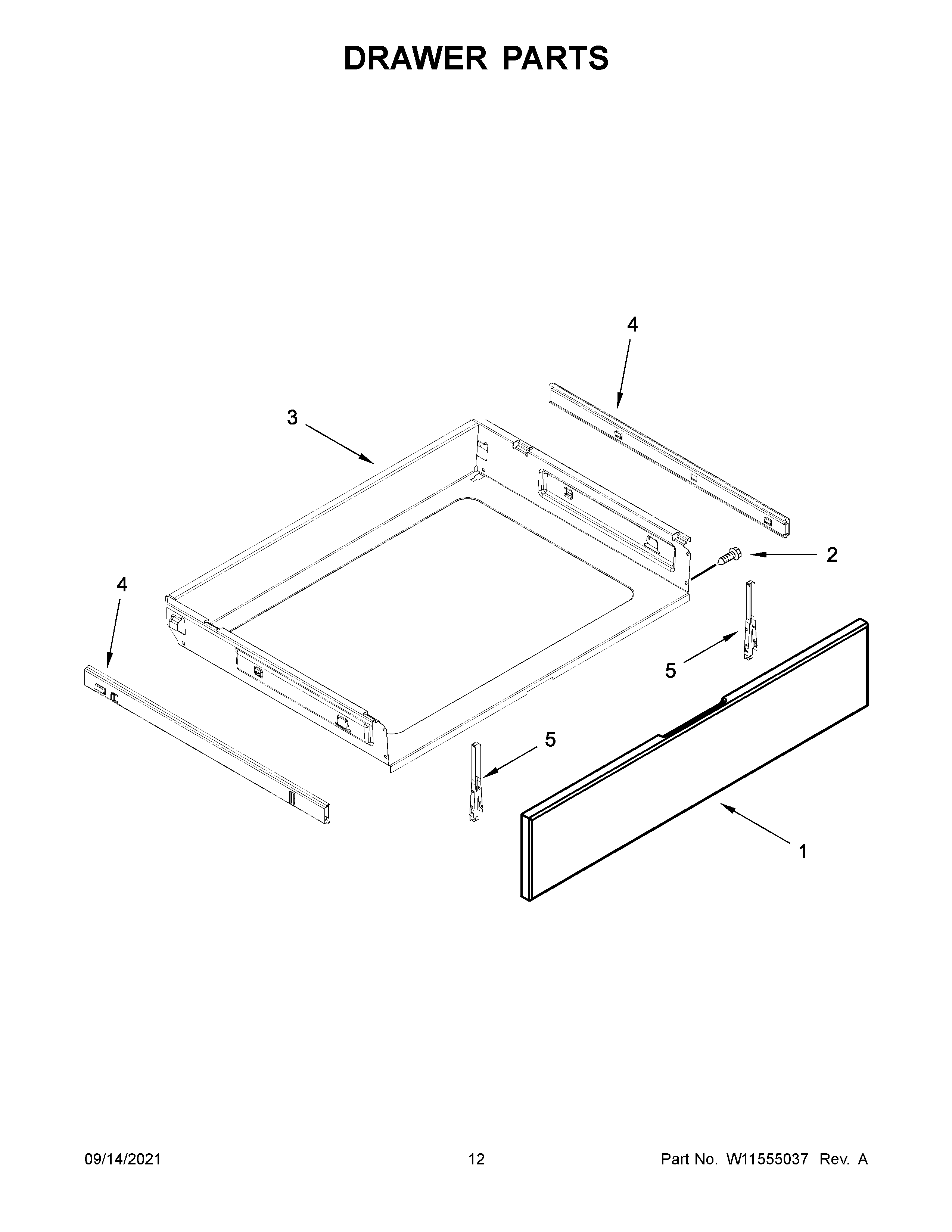 Drawer parts