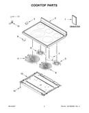 Cooktop parts