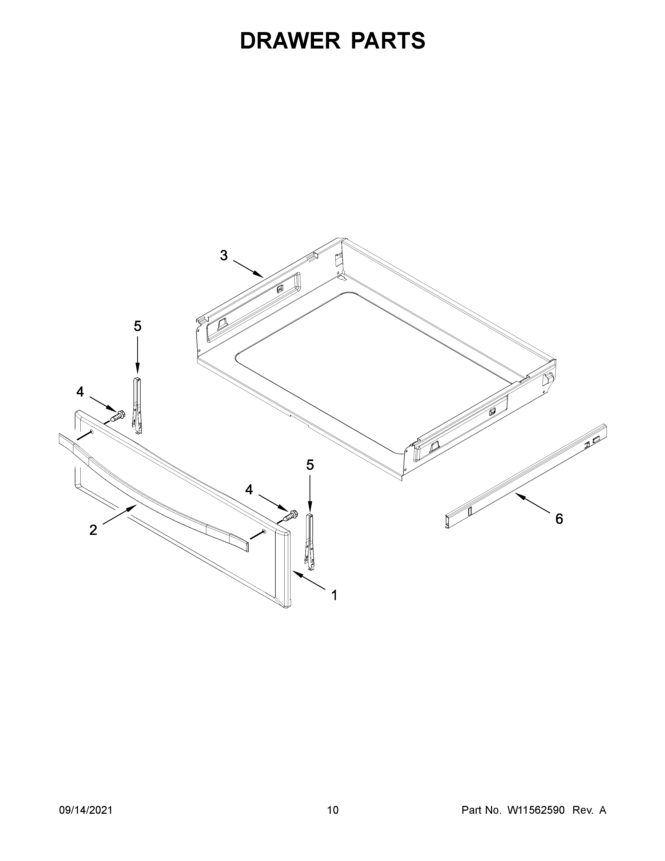 Drawer parts