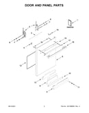 Door and panel parts