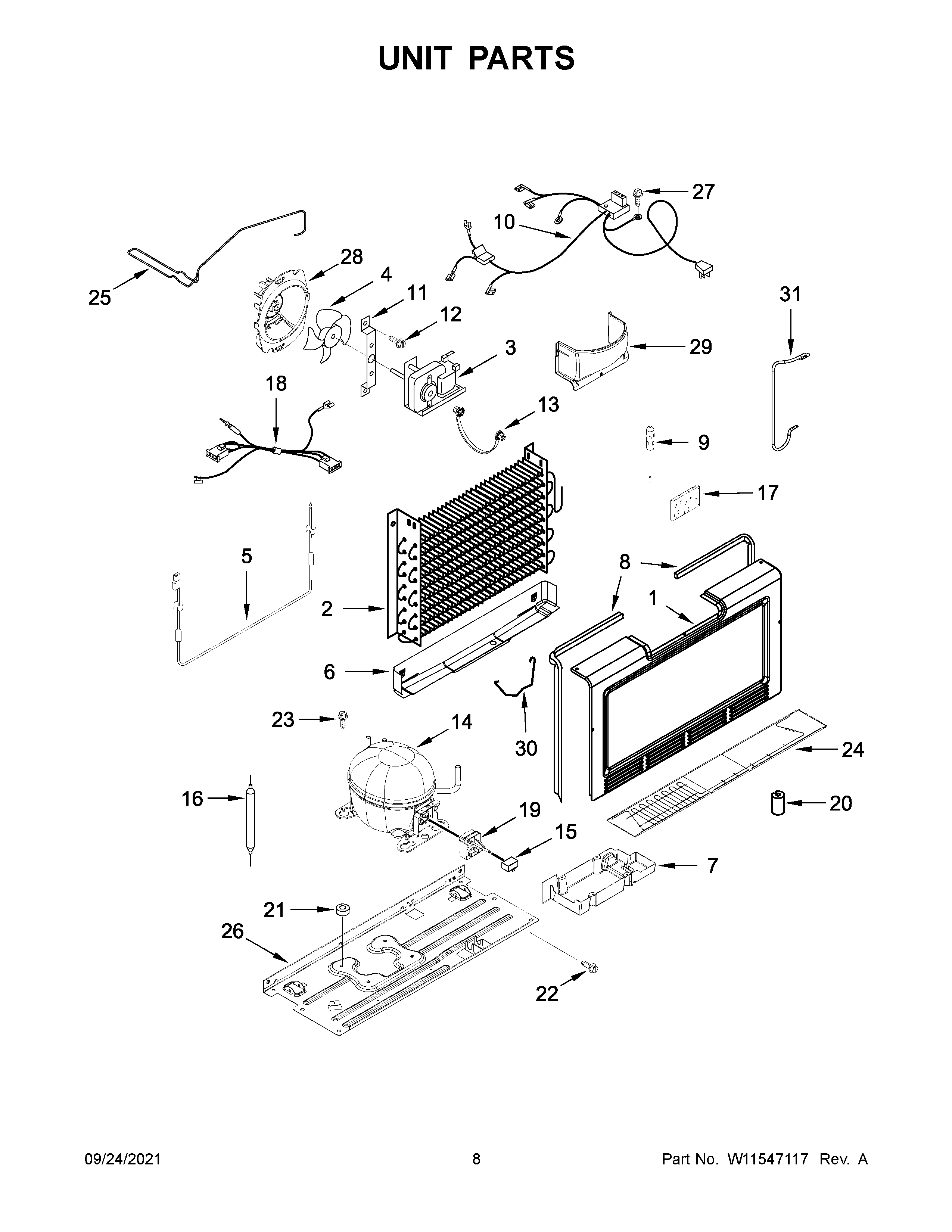 Unit parts