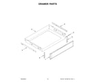 KitchenAid YKFEG500ESS5 drawer parts diagram