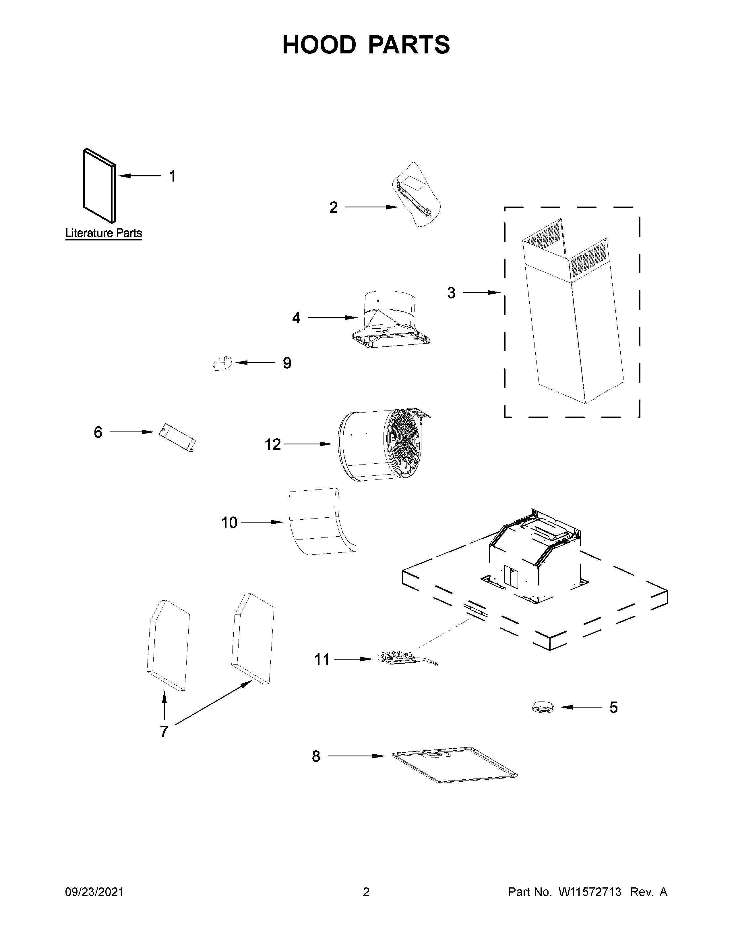 Hood parts