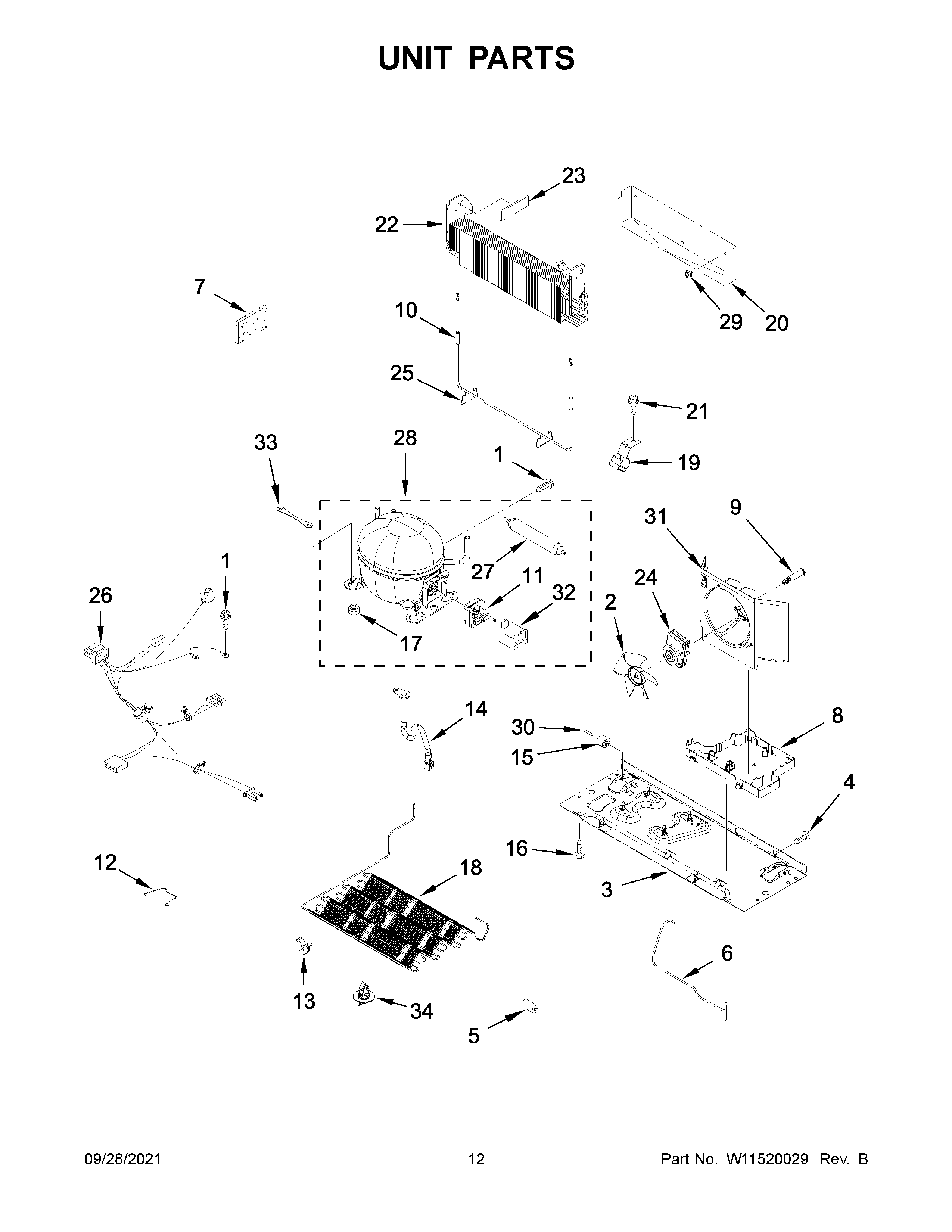 Unit parts