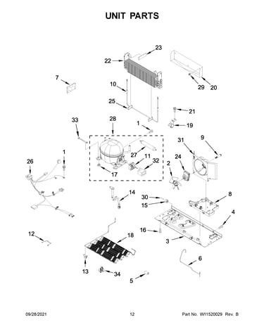 Unit parts