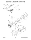 Icemaker & ice container parts