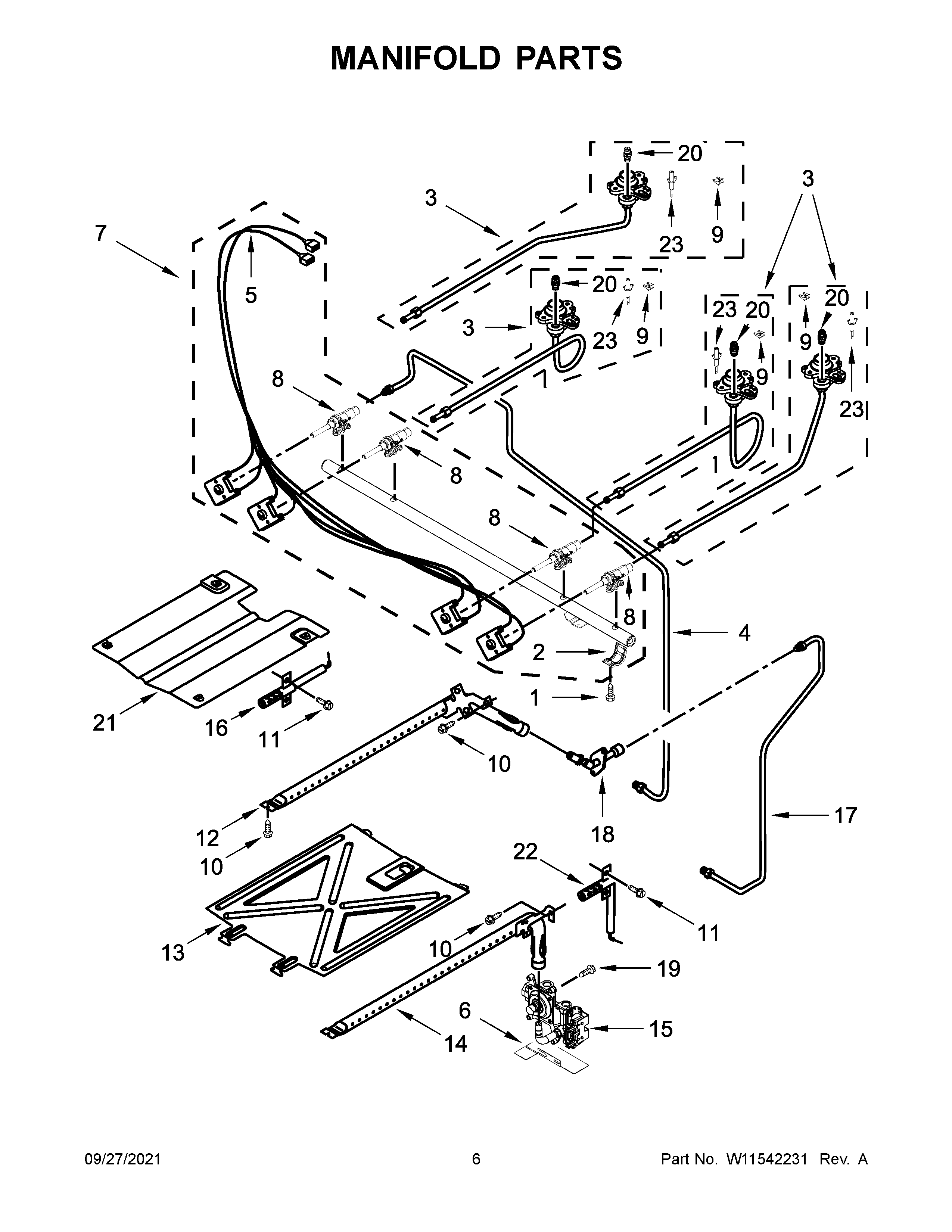 Manifold parts