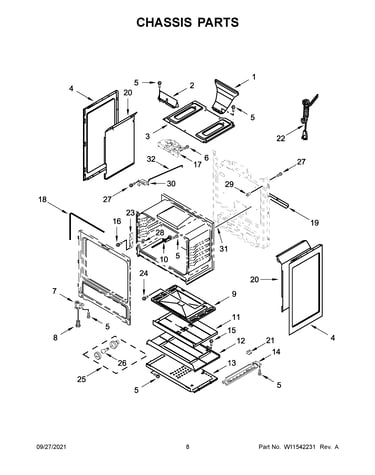 Chassis parts