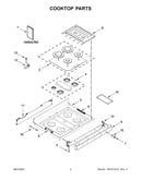 Cooktop parts