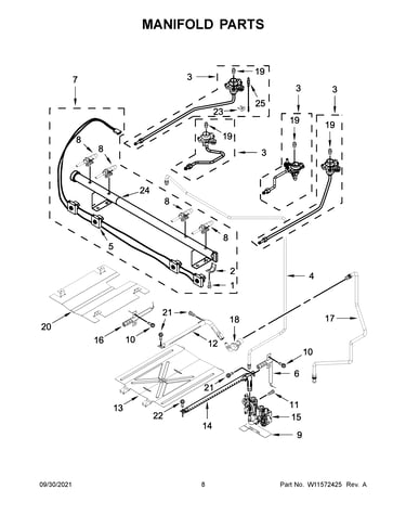 Manifold parts