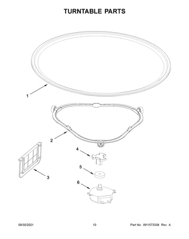 Turntable parts