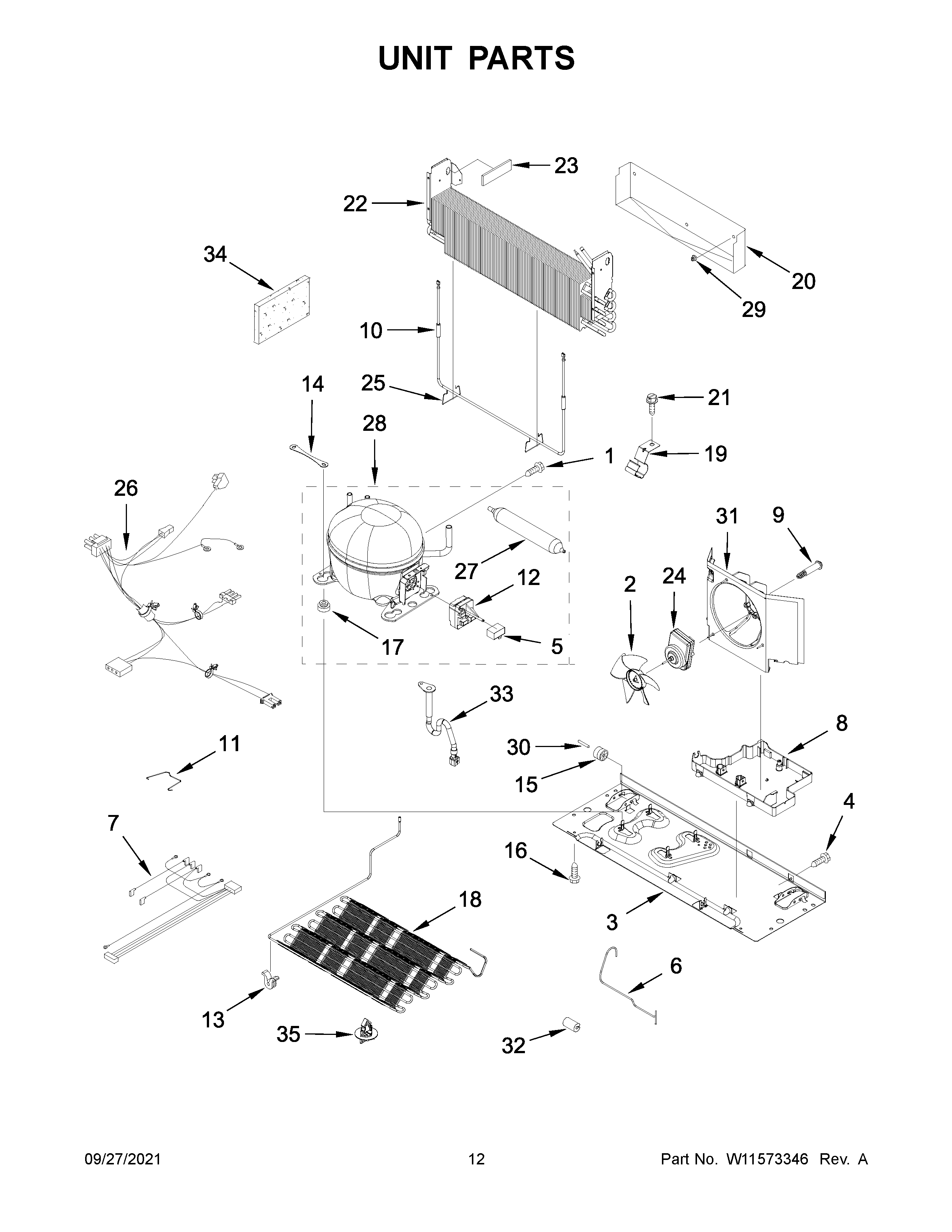 Unit parts