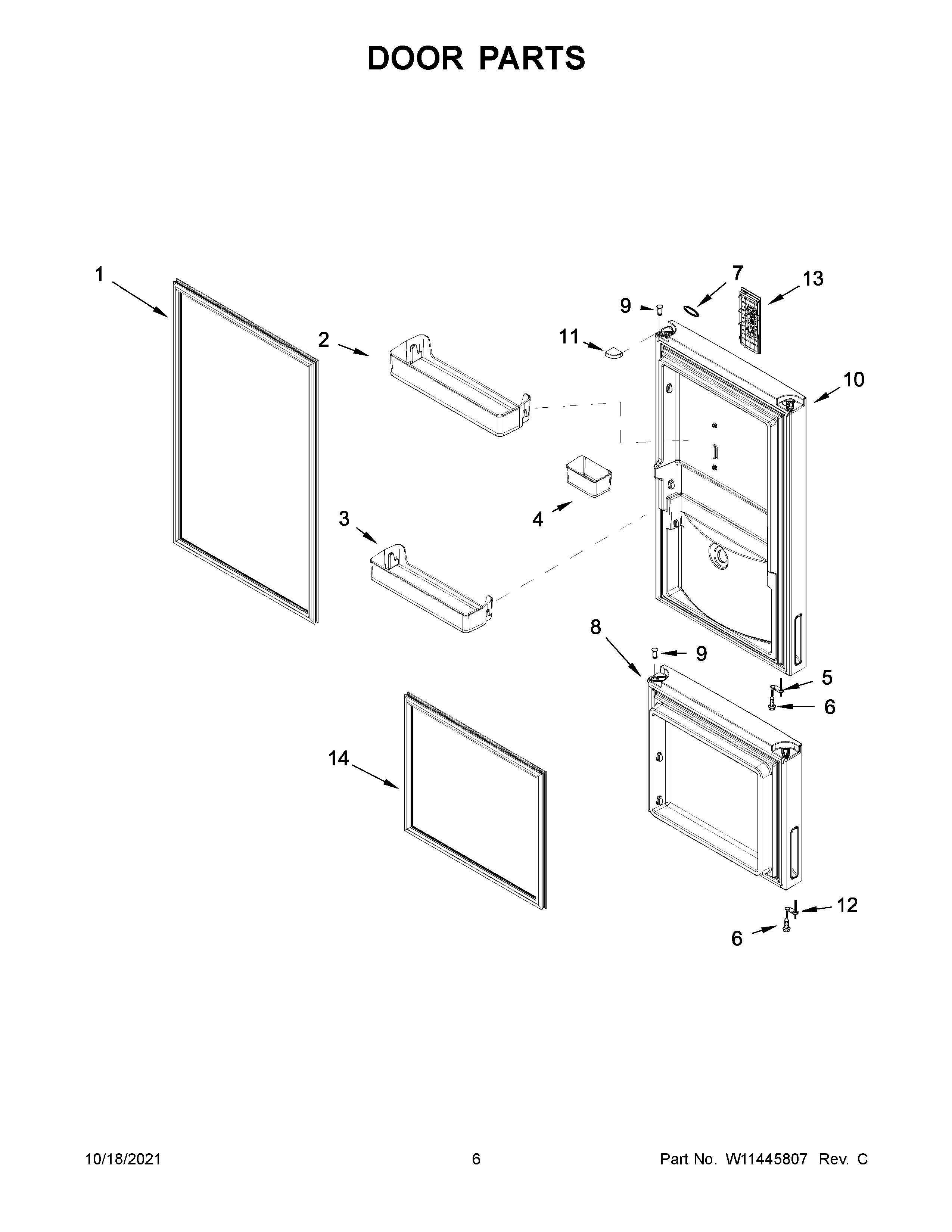 Door parts